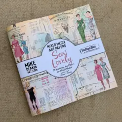 Sew Lovely 8x8 Inch Paper Book by Mike Deakin