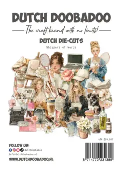Whispers of Words Dutch Die-Cuts (50pcs)