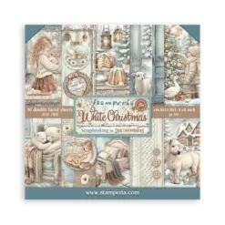 White Christmas 8x8 Inch Paper Pack by Cristina Radovan