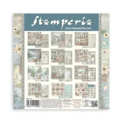 White Christmas 8x8 Inch Paper Pack by Cristina Radovan - Bilde 3