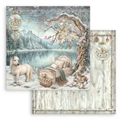 White Christmas 8x8 Inch Paper Pack by Cristina Radovan - Bilde 9