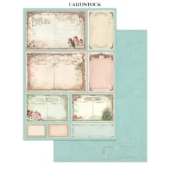 Winter Magic Junk Journal Stickers, Backgrounds, Cut-Outs - Bilde 5