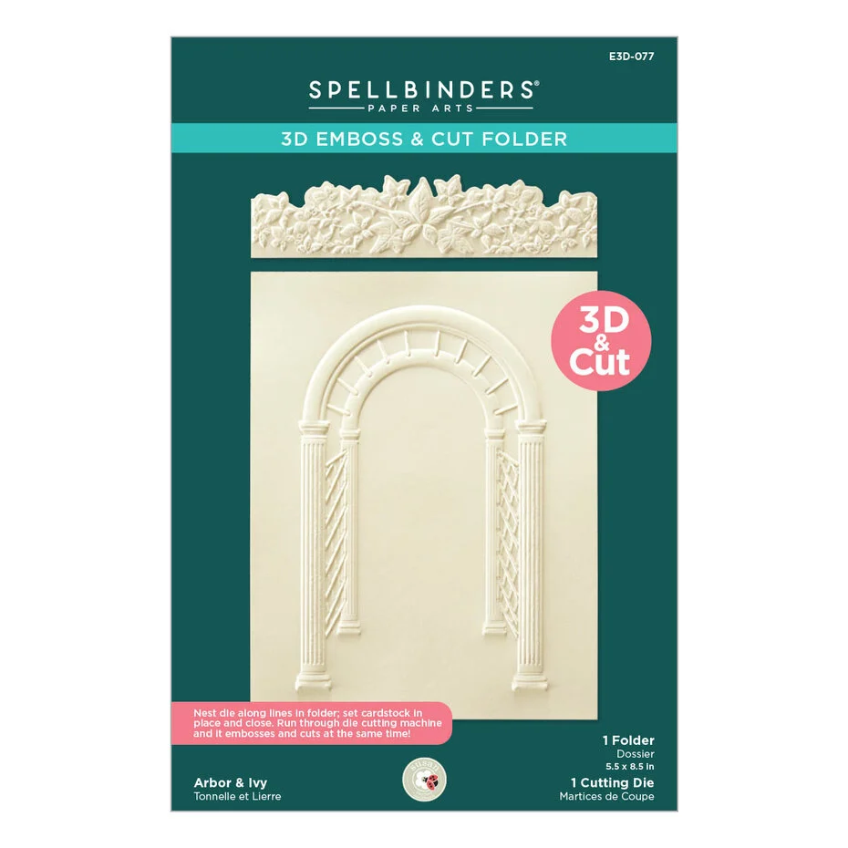 Arbor & Ivy 3D Cut & Emboss Folder - Bilde 5