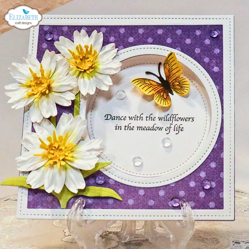 Bloom Wildy Sentiments stamp set CS460 - Bilde 4
