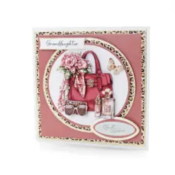 Die Cut Decoupage – Blush & Bloom Beauty Bag (pack of 3) - Bilde 4
