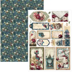 Bohemian Burgundy A4 Creative Pad - Bilde 7