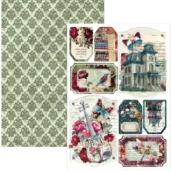 Bohemian Burgundy A4 Creative Pad - Bilde 6