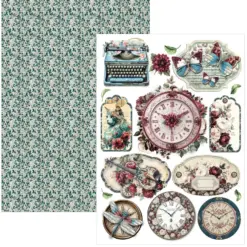 Bohemian Burgundy A4 Creative Pad - Bilde 5
