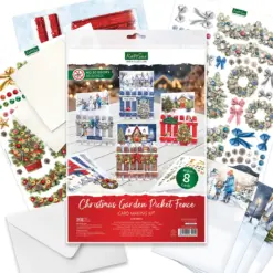 Christmas Garden Picket Fence Card Making Kit