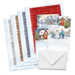 Christmas Garden Picket Fence Card Making Kit - Bilde 2