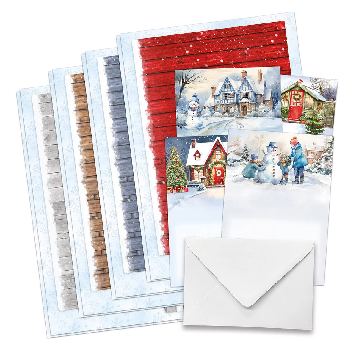 Christmas Garden Picket Fence Card Making Kit - Bilde 2