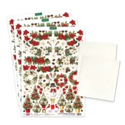 Christmas Windows & Doors Card Making Kit - Bilde 2