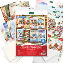 Cosy Christmas Gnomes, Card Making Kit