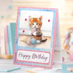 Crafty Kittens Die Cut Topper & Decoupage Collection - Bilde 10