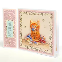Crafty Kittens Die Cut Topper & Decoupage Collection - Bilde 8