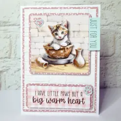 Crafty Kittens Die Cut Topper & Decoupage Collection - Bilde 5