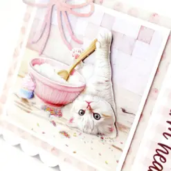 Crafty Kittens Die Cut Topper & Decoupage Collection - Bilde 13