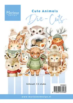 Die Cuts Cute Animals (35pcs)