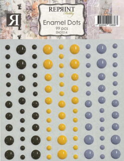 Enchanted Halloween enamel dots