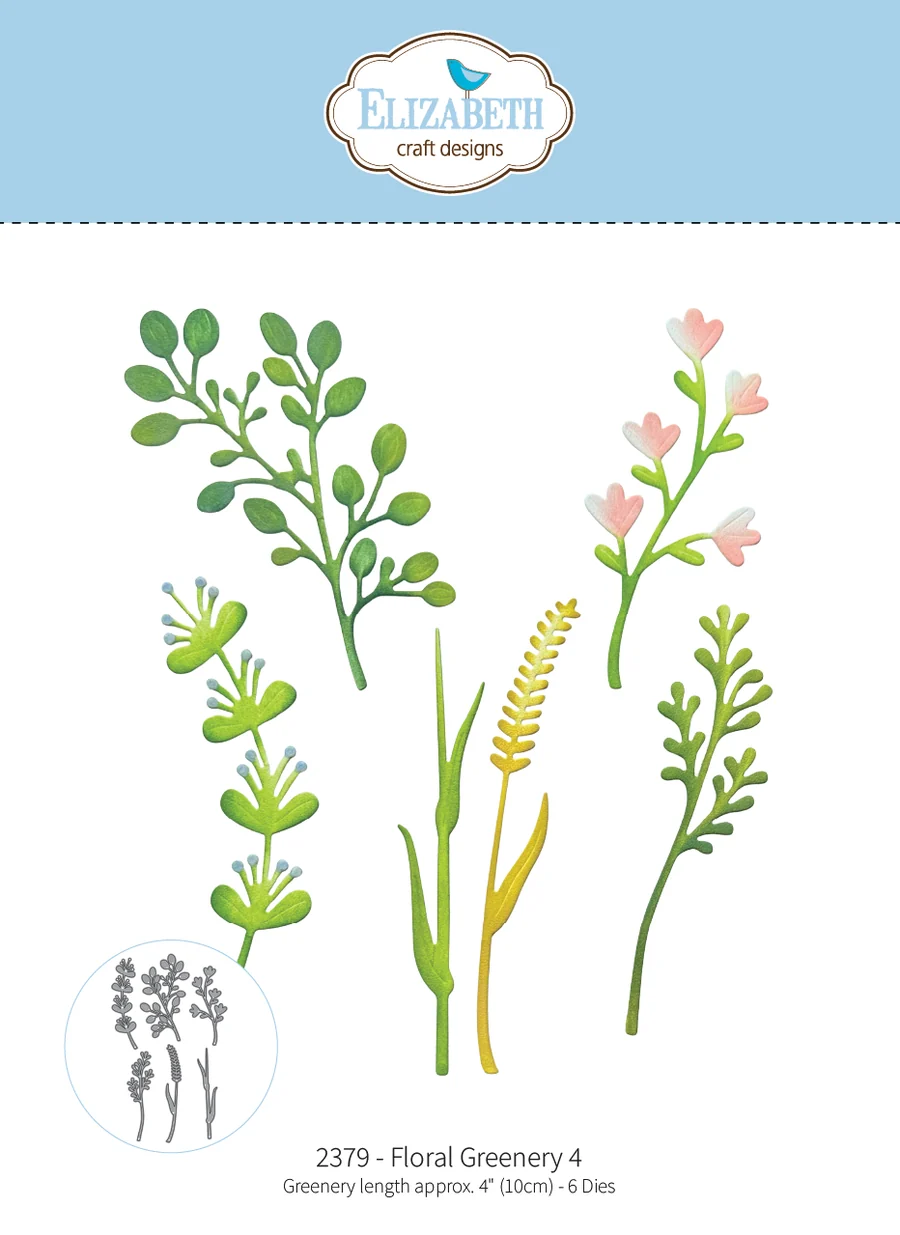 Floral Greenery 4 die 2379