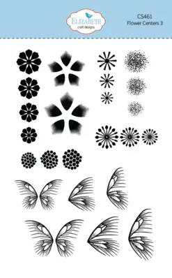 Flower Centers 3 stamp set CS461