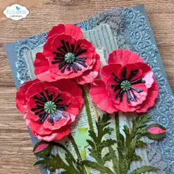 Flower Centers 3 stamp set CS461 - Bilde 6