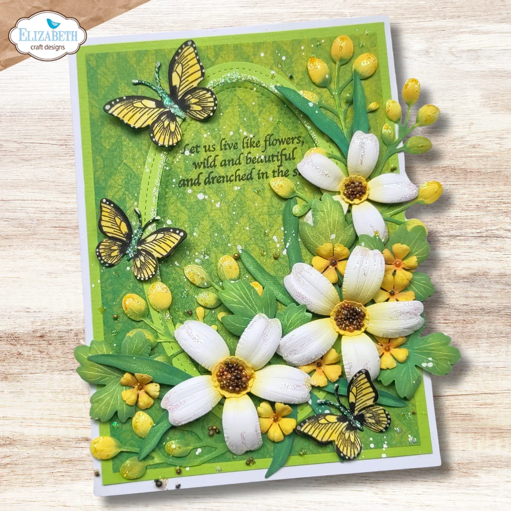 Flower Centers 3 stamp set CS461 - Bilde 5