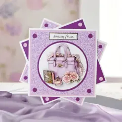 Die Cut Decoupage – Lavender Luxe Glamour (pack of 3) - Bilde 2