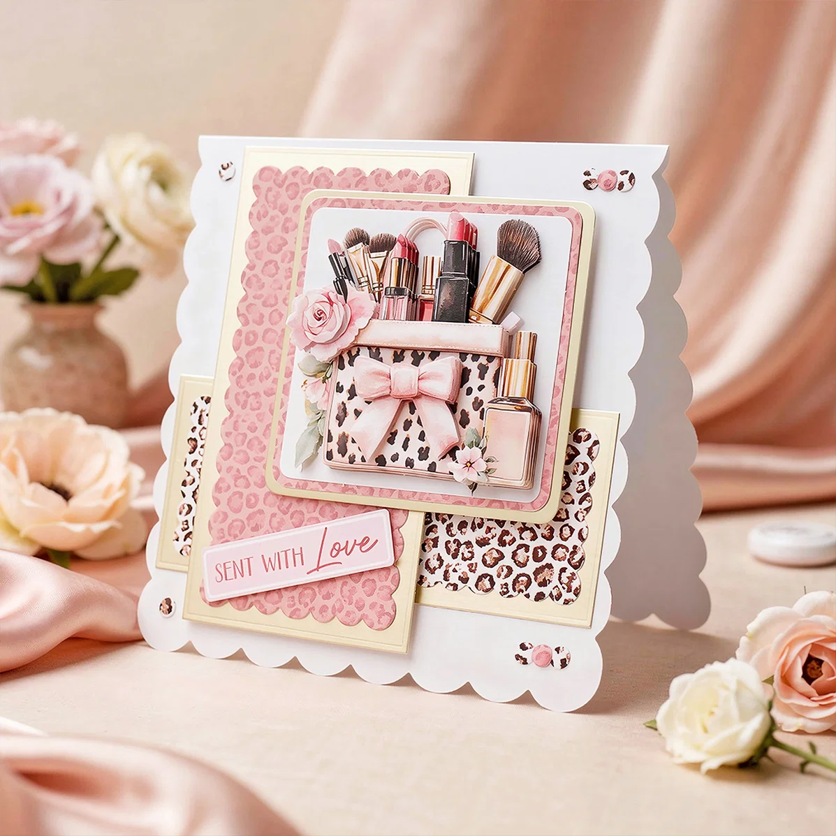 Die Cut Decoupage – Lavender Luxe Glamour (pack of 3) - Bilde 3