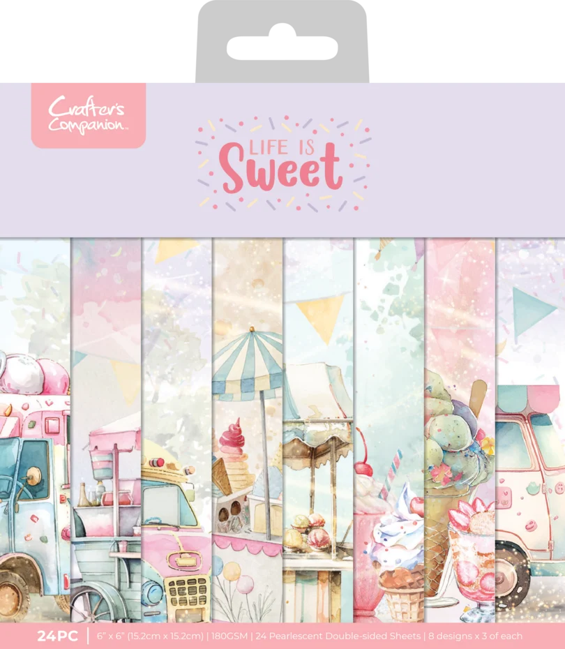 Life is Sweet 6x6 Inch Paper Pad