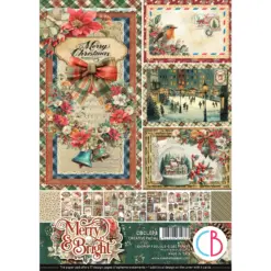 Merry & Bright A4 Creative Pad