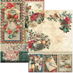 Merry & Bright A4 Creative Pad - Bilde 2