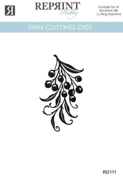 Cozy Christmas misteltoe die