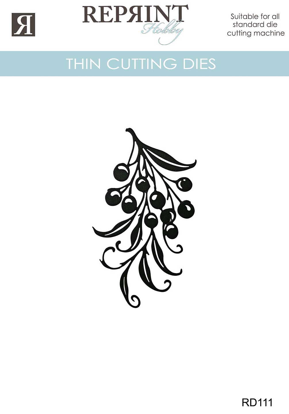 Cozy Christmas misteltoe die