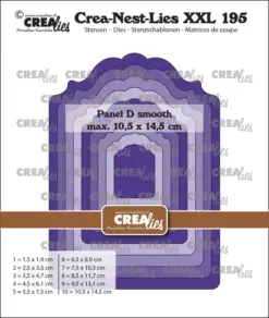 Crea-Nest-Lies XXL Dies Panel D Smooth