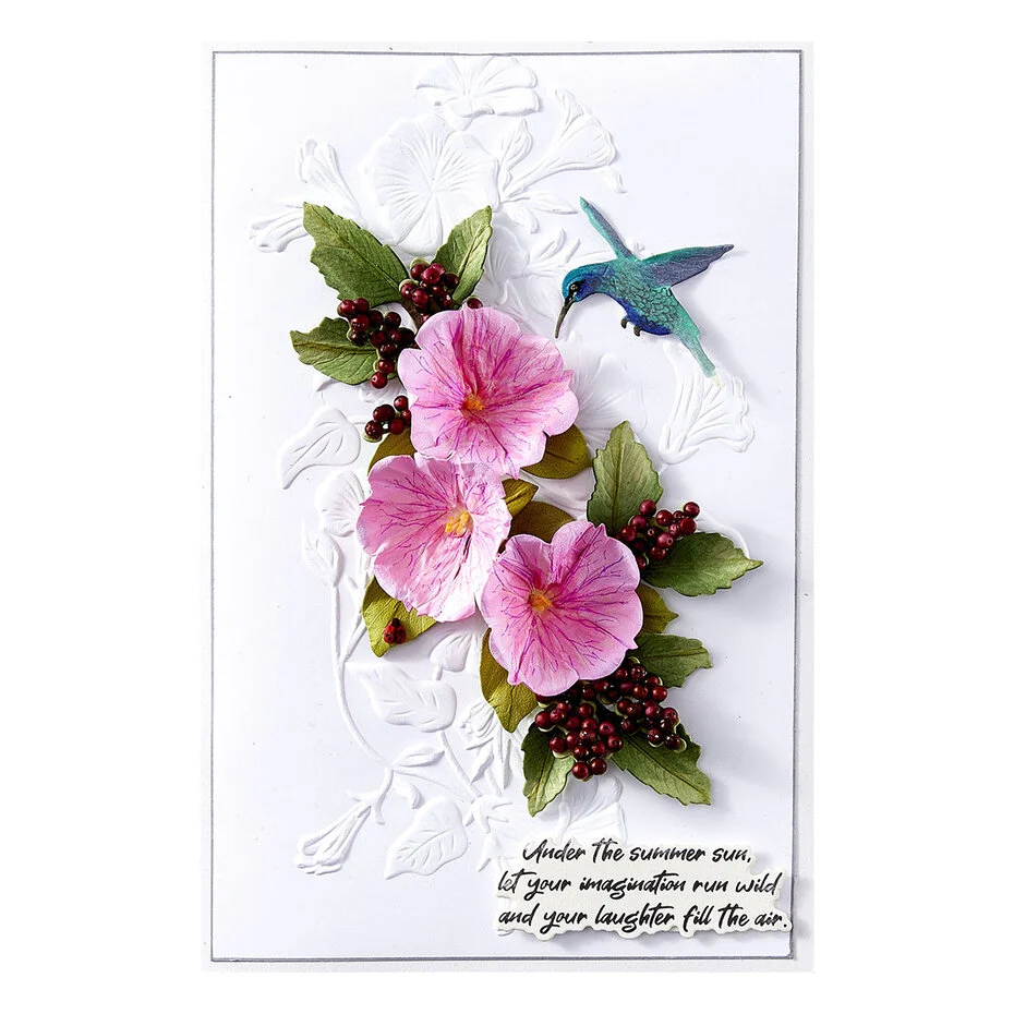 Petunia and Hummingbird dies - Bilde 4