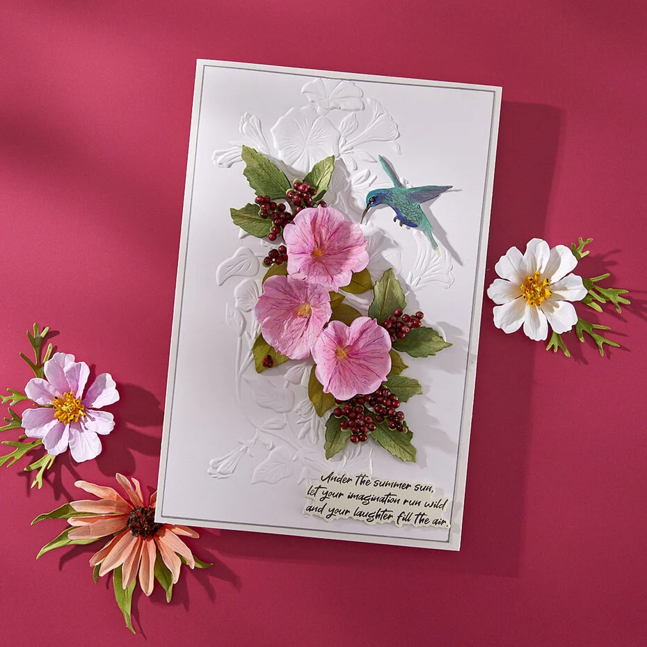 Petunia and Hummingbird dies - Bilde 3