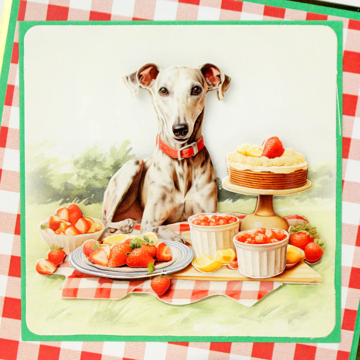 Picnic Pups Die Cut Topper & Decoupage Collection - Bilde 14