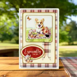 Picnic Pups Die Cut Topper & Decoupage Collection - Bilde 12