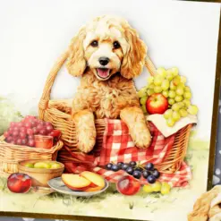 Picnic Pups Die Cut Topper & Decoupage Collection - Bilde 4