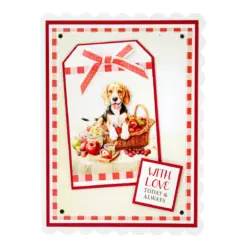 Picnic Pups Die Cut Topper & Decoupage Collection - Bilde 5