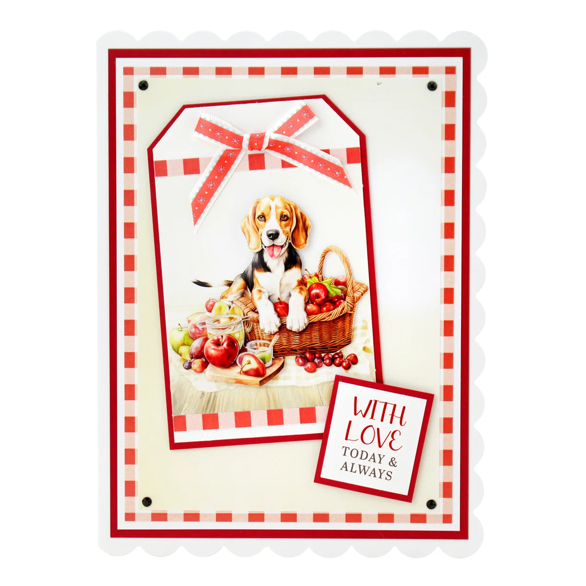 Picnic Pups Die Cut Topper & Decoupage Collection - Bilde 5