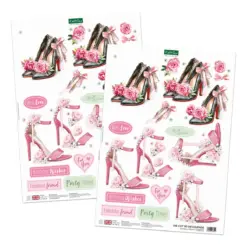 Rose Couture Die Cut Decoupage & Embellishment Collection (pack of 10) - Bilde 2