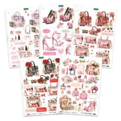 Rose Couture Die Cut Decoupage & Embellishment Collection (pack of 10)