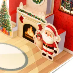 Santa & Friends Pop Up Christmas Card Making Kit - Bilde 9