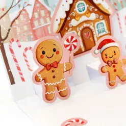 Santa & Friends Pop Up Christmas Card Making Kit - Bilde 7