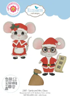 Santa and Mrs. Claus die 2387
