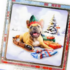 Santa Paws Die Cut Topper & Decoupage Collection - Bilde 7
