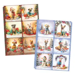 Santa Paws Die Cut Topper & Decoupage Collection - Bilde 2