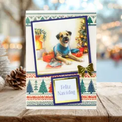 Santa Paws Die Cut Topper & Decoupage Collection - Bilde 12